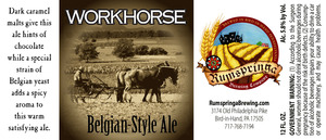 Rumspringa Workhorse Belgian-style Ale April 2014