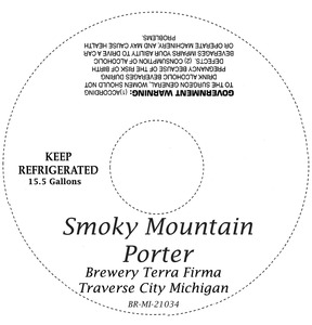Smoky Mountain Porter April 2014