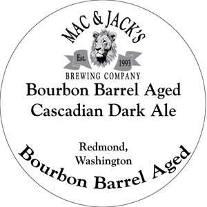 Mac & Jack's Brewing Company Bourbon Barrel Aged April 2014