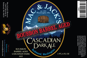 Mac & Jack's Brewing Company Bourbon Barrel Aged April 2014