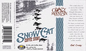 Crazy Mountain Snowcat April 2014