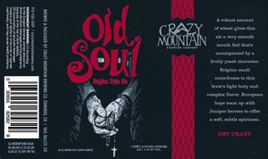 Crazy Mountain Old Soul April 2014