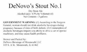 Denovo's Stout No.1 