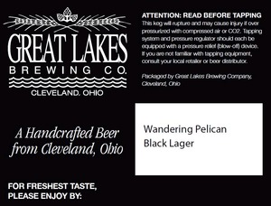 The Great Lakes Brewing Co. Wandering Pelican April 2014