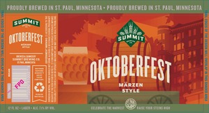 Summit Brewing Company Oktoberfest April 2014