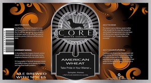 Core Brewing Company American Wheat April 2014