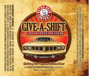 Retro Beer Company Give-a-shift April 2014