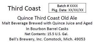 Third Coast Quince Third Coast Old Ale April 2014