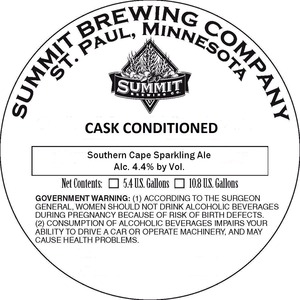 Summit Brewing Company Southern Cape