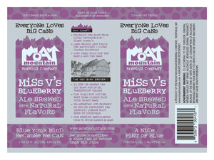 Moat Mountain Brewing Company Miss V's Blueberry April 2014