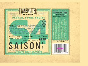 Transmitter Brewing S4