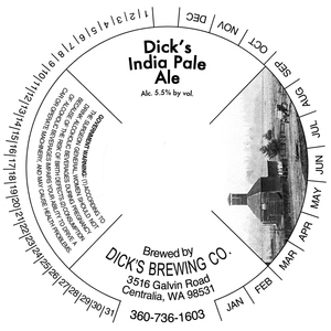 Dick's Brewing Company April 2014