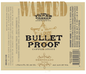 Three Creeks Brewing Company Bulletproof