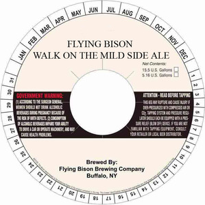Flying Bison Walk On The Mild Side Ale