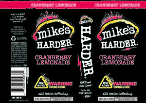 Mike's Harder Cranberry Lemonade April 2014
