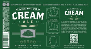 Hardywood Cream Ale