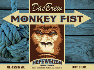 Monkey Fist Hefeweizen 