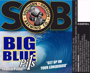 Southern Oregon Brewing Company Big Blue Pils