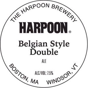 Harpoon Belgian Style Double April 2014