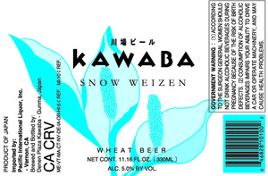 Kawaba Snow Weizen April 2014