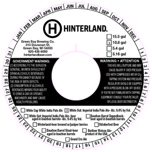 Hinterland White Out Imperial India Pale