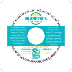 Islamorada Beer Company Sandbar Sunday April 2014
