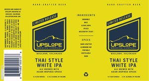 Upslope Thai Style White IPA