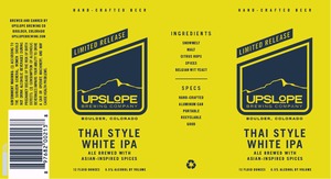 Upslope Thai Style White IPA