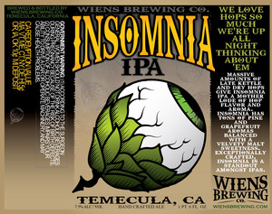 Wiens Brewing Company Insomnia