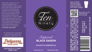 Ten Ninety Black Saison