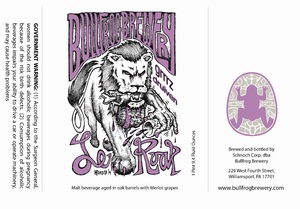 Bullfrog Brewery Le Roar Grrrz Druiven