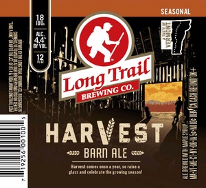 Long Trail Havest Barn Ale April 2014