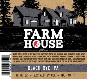 Farmhouse Ales Black Rye IPA