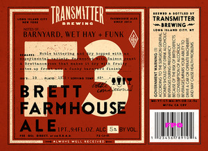 Transmitter Brewing F3 April 2014