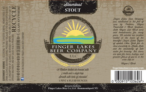 Finger Lakes Beer Company Steamboat Stout April 2014