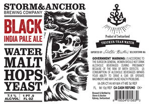 Storm & Anchor Black April 2014