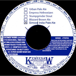 Keweenaw Brewing Company Simcoe