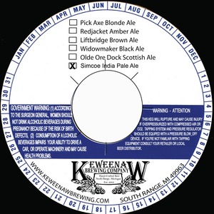 Keweenaw Brewing Company Simcoe