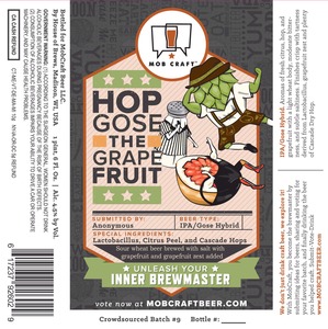 Mobcraft Hop Gose The Grapefruit