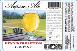 Henniker Brewing Company Artisan Ale