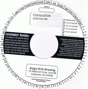 Angry Erik Brewing Vanagandr