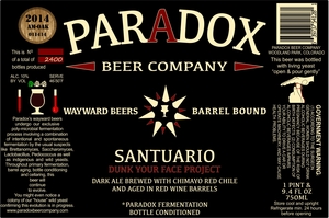 Paradox Beer Company Inc Santuario