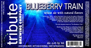Tribute Brewing Company Blueberry Train May 2014