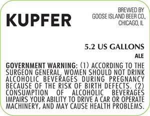 Goose Island Beer Co. Kupfer