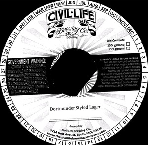 The Civil Life Brewing Co. May 2014