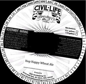 The Civil Life Brewing Co. May 2014