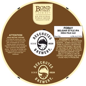 Deschutes Brewery Foray May 2014