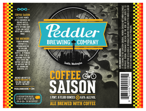 Peddler Brewing Company Coffee Saison May 2014