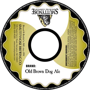 Smuttynose Brewing Co. Old Brown Dog Ale May 2014