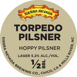 Sierra Nevada Torpedo Pilsner May 2014